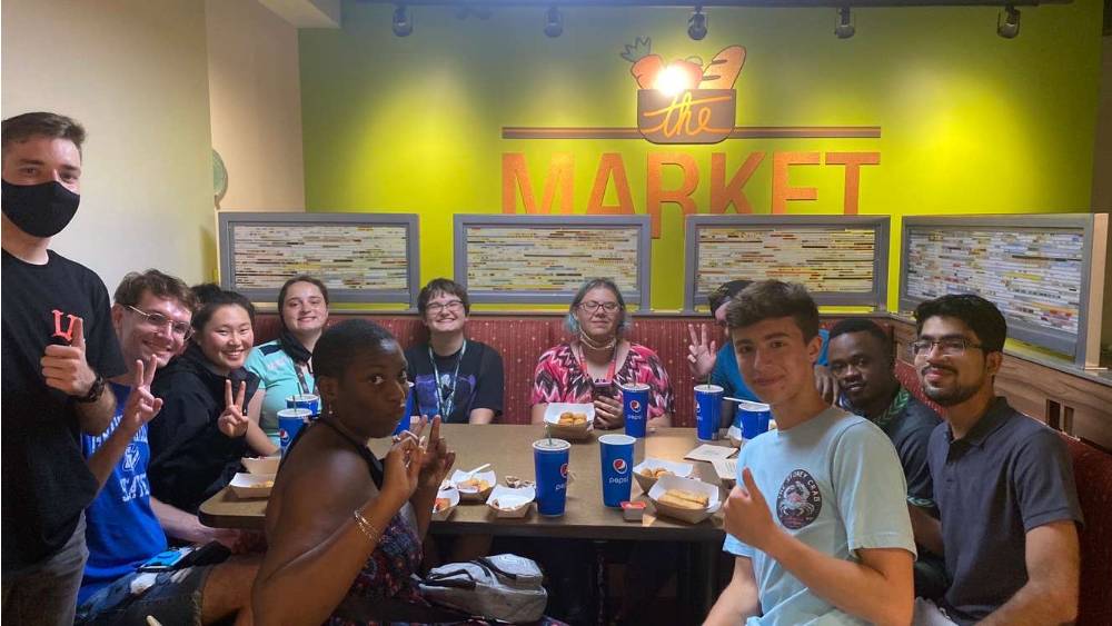 Resident Assistant Programming Event friend